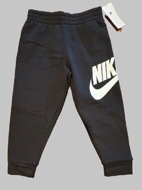 Nike Boys Sweatpants Size 5 Black NEW WITH TAGS
